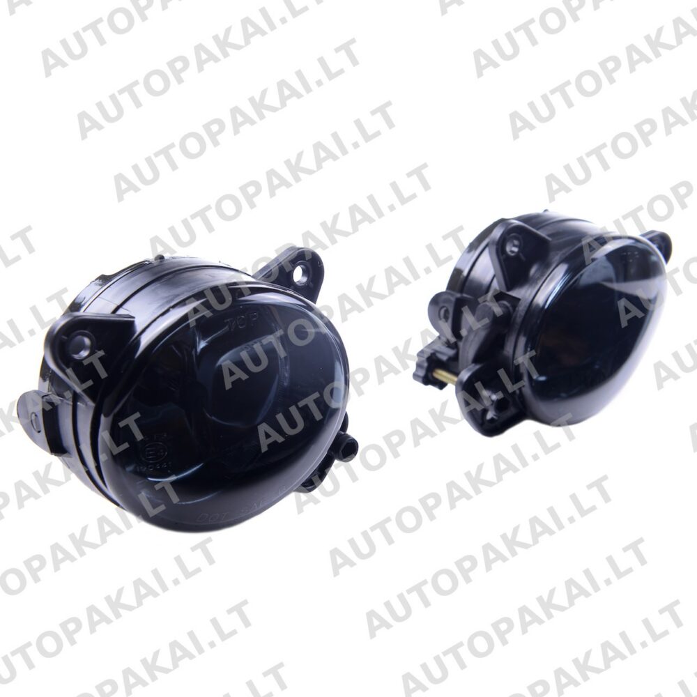 Fog Lights Set Smoke for VW TRANSPORTER, CRAFTER, POLO (9N) 2003-2015