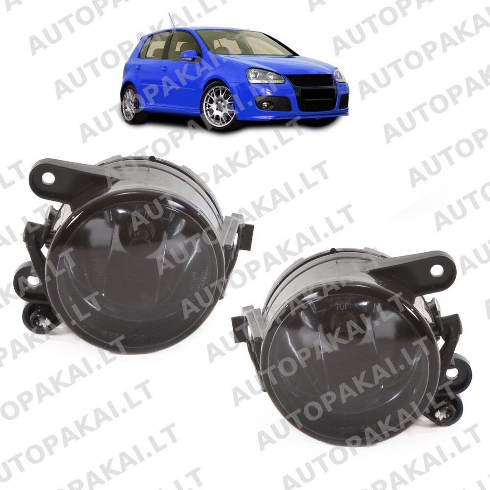Fog Lights Set Smoke suitable for VW Golf 5 03-08