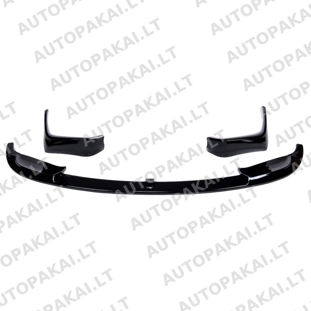 Front Spoiler Gloss Black suitable for BMW 3 F30, F31 Sedan Touring 11-18