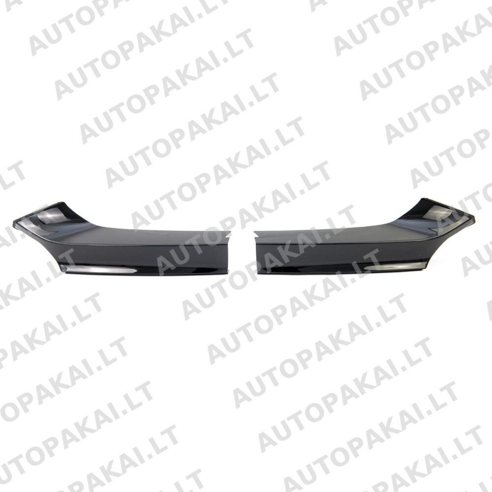 Front Spoiler Flaps Gloss Black for BMW F22,F23 12-20 Performance