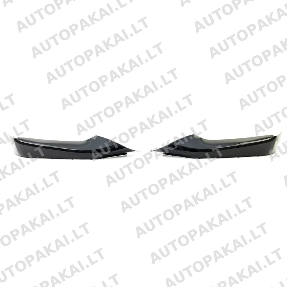 Performance Front Spoiler Flaps Gloss Black Suitable for BMW G30 G31 17-20