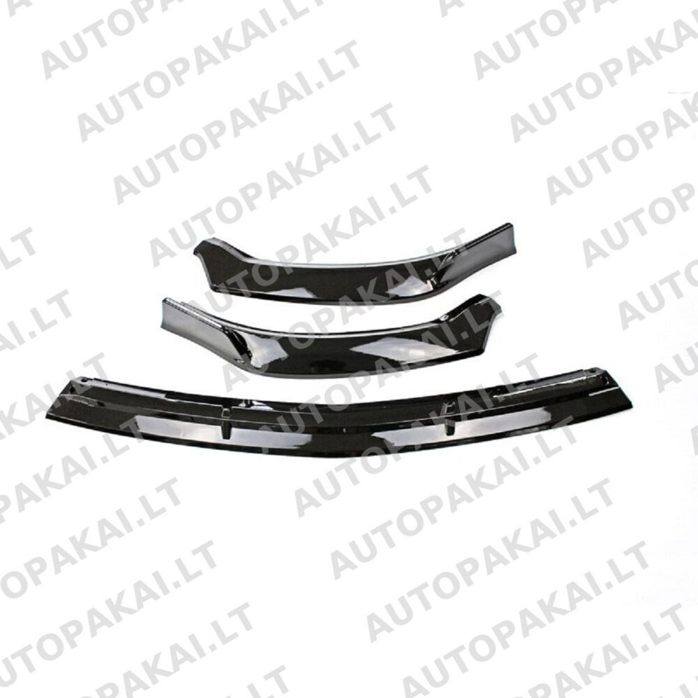 Front Spoiler Lip Gloss Black for MERCEDES A-Class W177,V177  19-