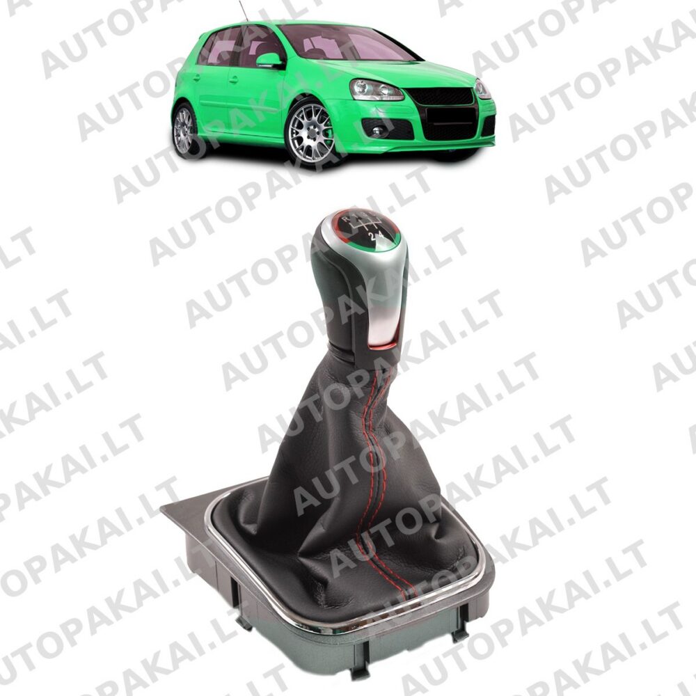 Gear Knob 5 Speed suitable for VW Golf 5 JETTA V (1K) 2003-2009