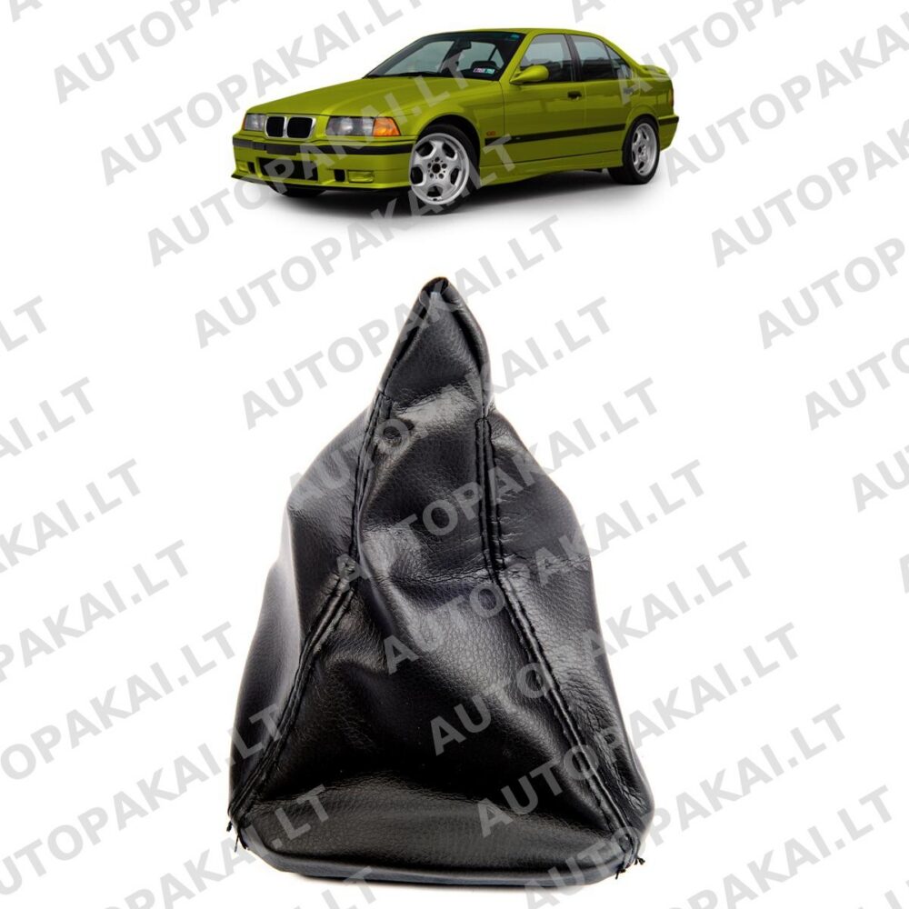 Gear Knob Gaiter Black suitable for BMW 3 (E36) Sedan Touring Compact 1990-1998