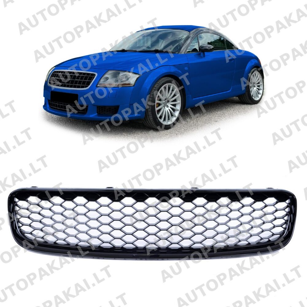 Front Grille Gloss Black suitable for AUDI TT 8N Coupe Roadster 99-06