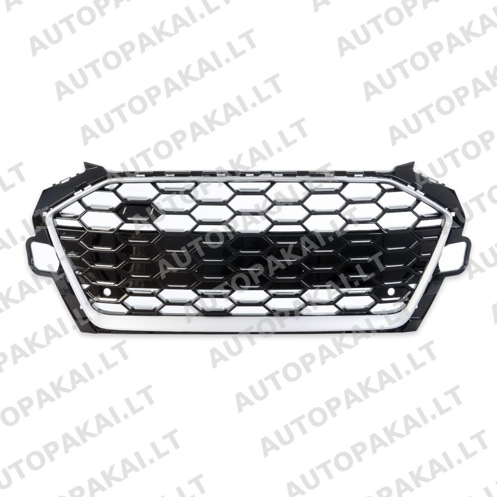 Front Grille Silver suitable for AUDI A4 B9 8W Sedan Avant Facelift 20-24