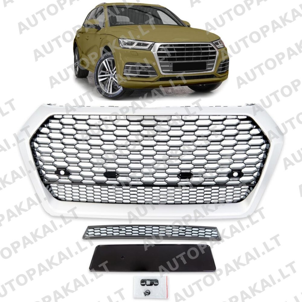 Front Grille Silver suitable for AUDI Q5 FY 17-20