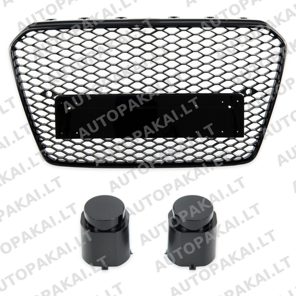 Front Grille Gloss Black suitable for AUDI A5 8T Coupe Cabrio Sportback 12-16