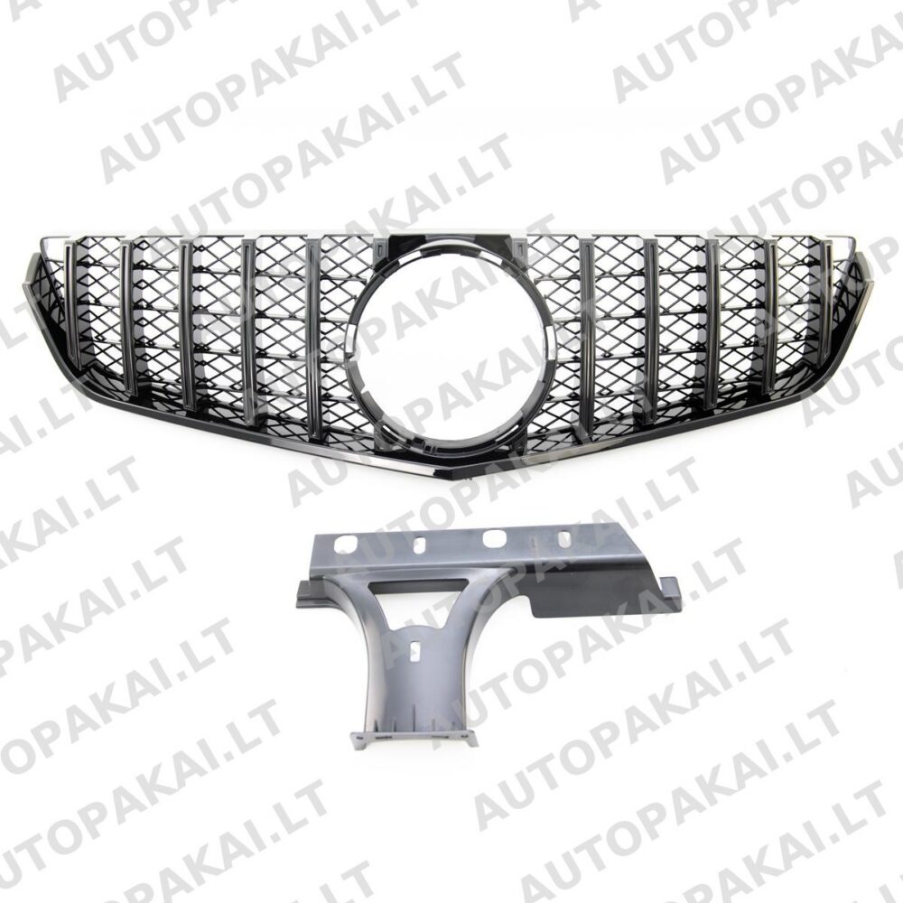 Grille GT Gloss Black for MERCEDES E-Class (C207,A207) Pre-Facelift 09-13
