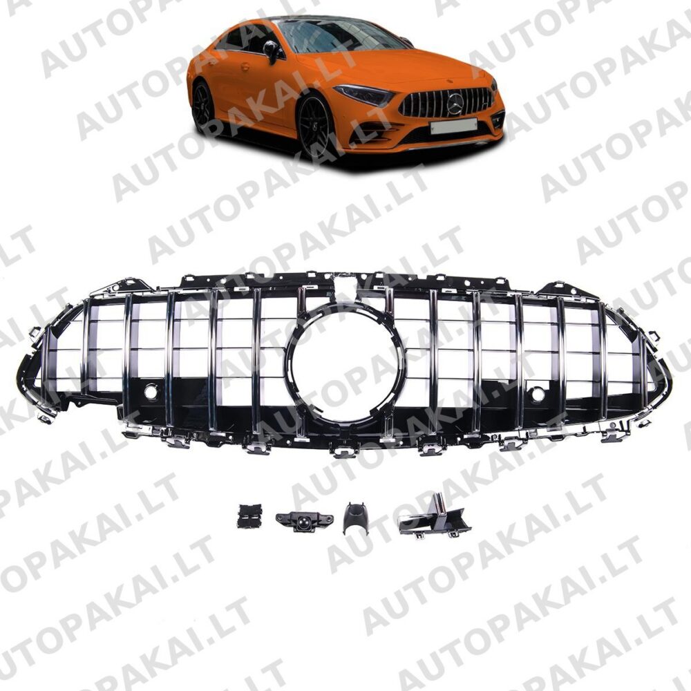 Grille GT Chrome & Black suitable for MERCEDES CLS (C257) 2018->