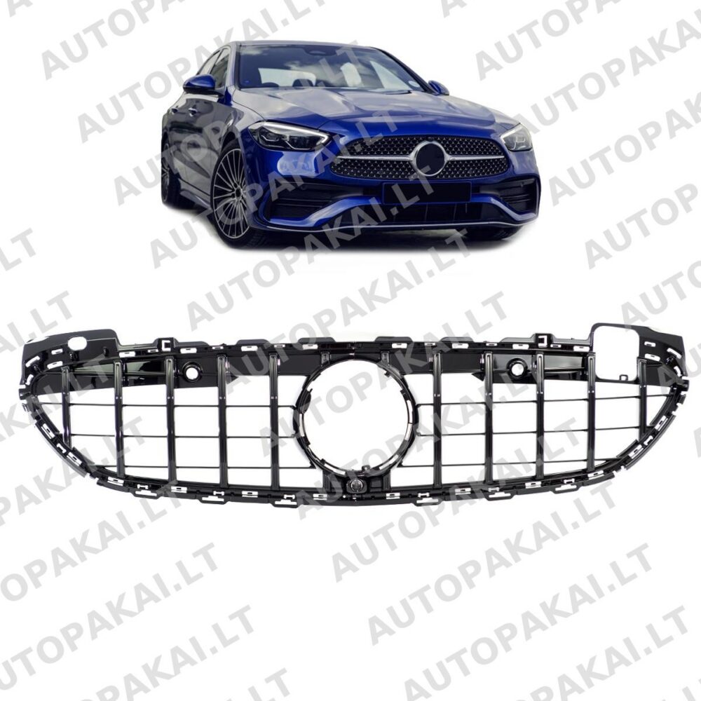 Grille GT Gloss Black for MERCEDES C-Class (W206,S206) 2021->