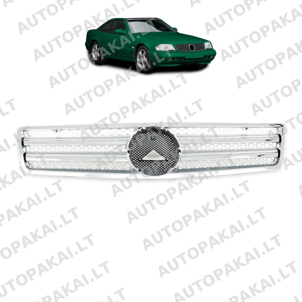 Grille Chrome & Silver suitable for MERCEDES SL (R129) 1989-2001