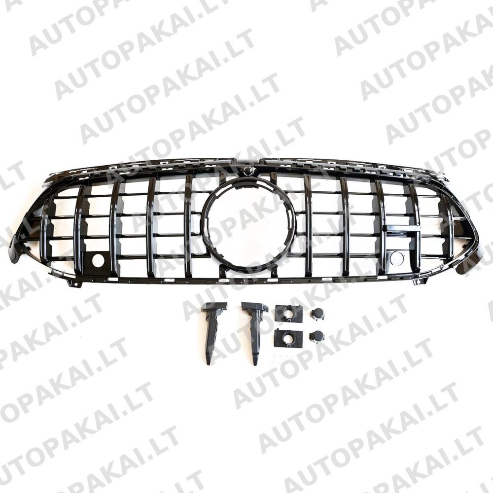 Grille GT Gloss Black for MERCEDES A-Class V177 Saloon W177 Hatchback 23-