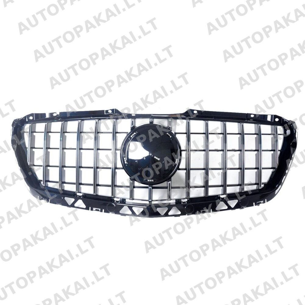 Grotelės GT Chrome tinka MERCEDES Sprinter W906 Facelift 2014-2017