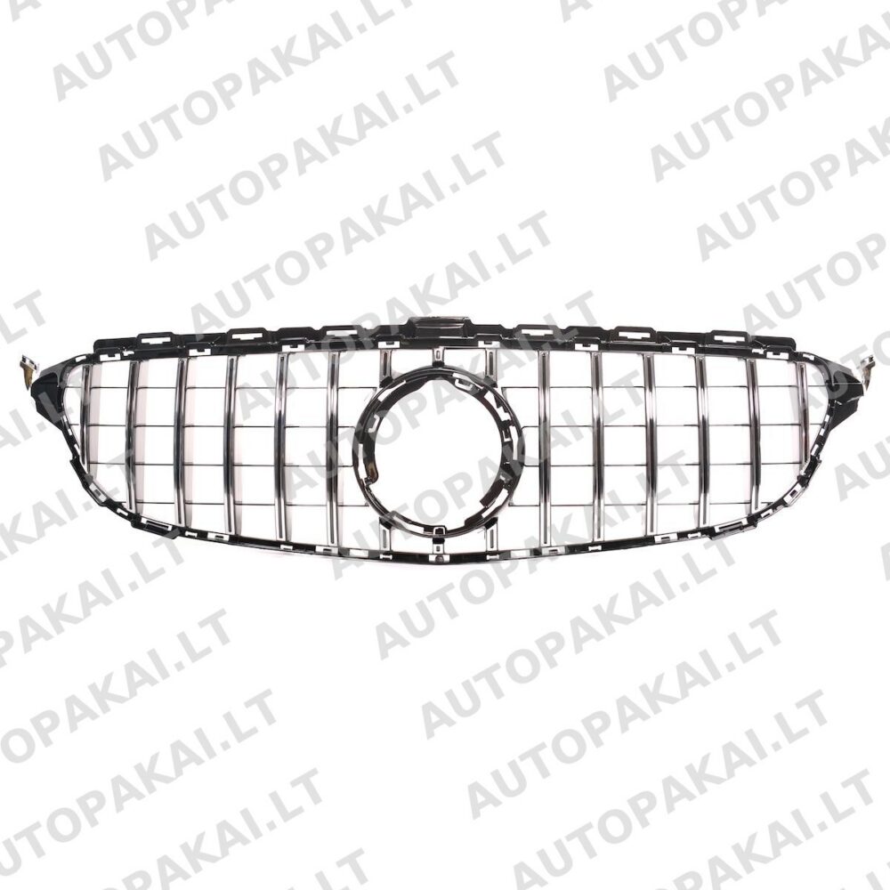 Front Grille Chrome MERCEDES C-Class W205 Facelift 18-21 Panamericana GT