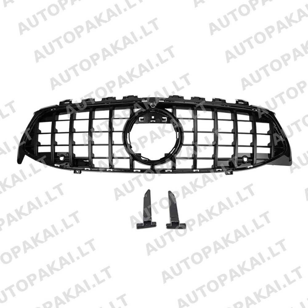 Front Grille Gloss Black suitable for MERCEDES CLA C118 19-On Panamericana GT
