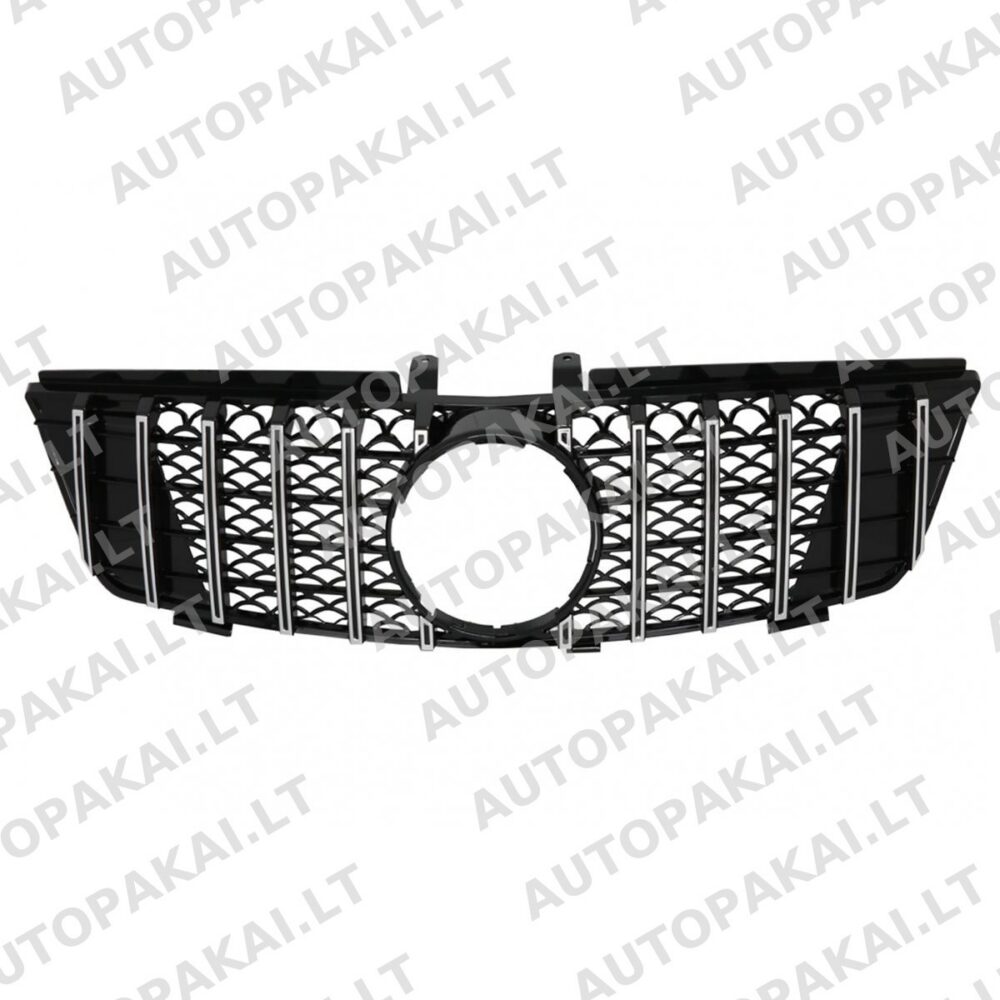 Front Grille Chrome suitable for MERCEDES ML-Class W164 05-08 Panamericana GT