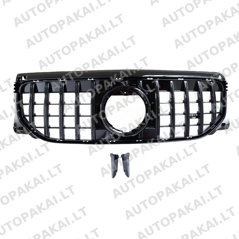 Front Grille Gloss Black fit for MERCEDES GLB X247 23+ Panamericana GT Normal