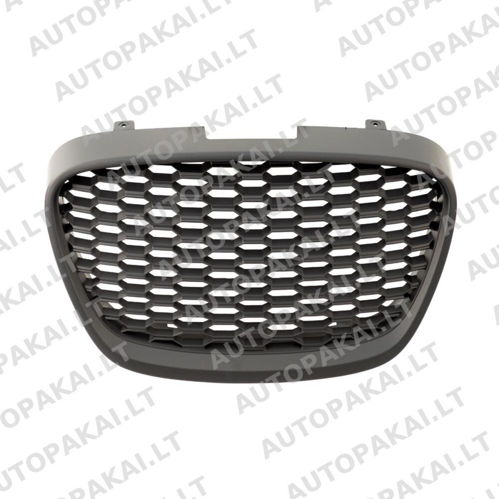 Front Grille Badgeless Black suitable for SEAT LEON 1P ALTEA 5P Facelift 09-12