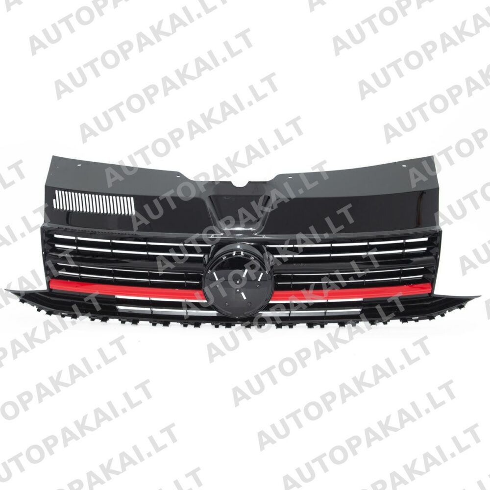 Grille Black & Red suitable for VW TRANSPORTER MULTIVAN T6 2015-2019
