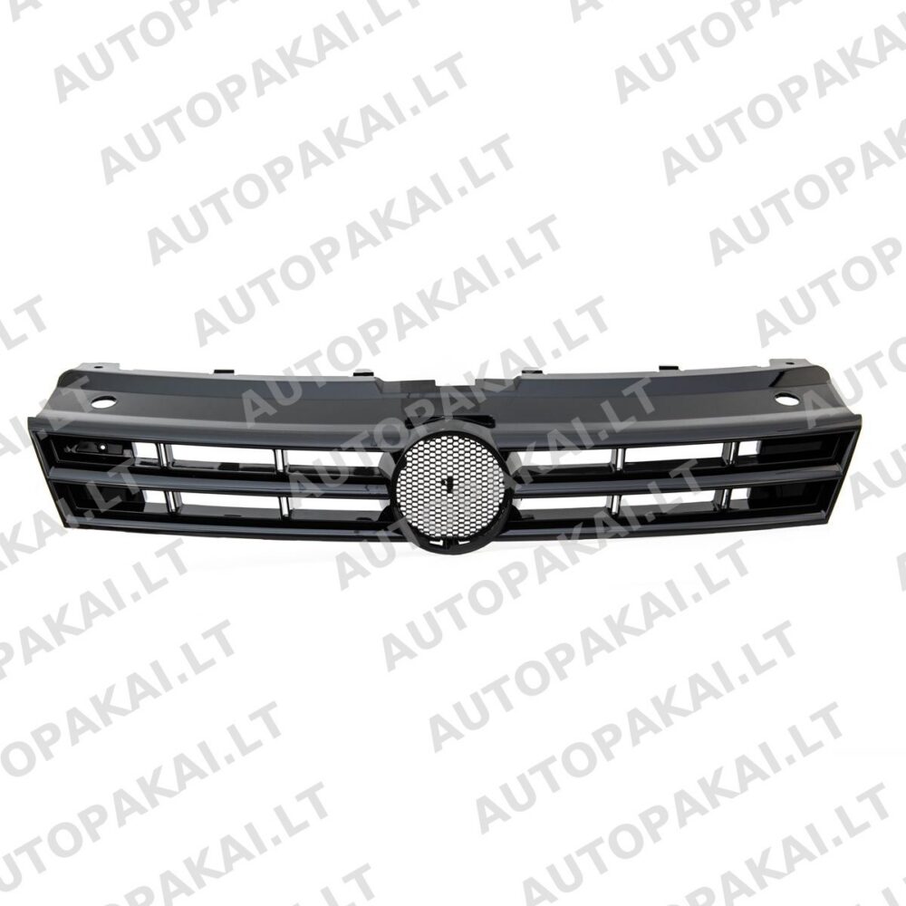 Grille Gloss Black suitable for VW POLO V (6R, 6C) Pre-Facelift 2009-2014