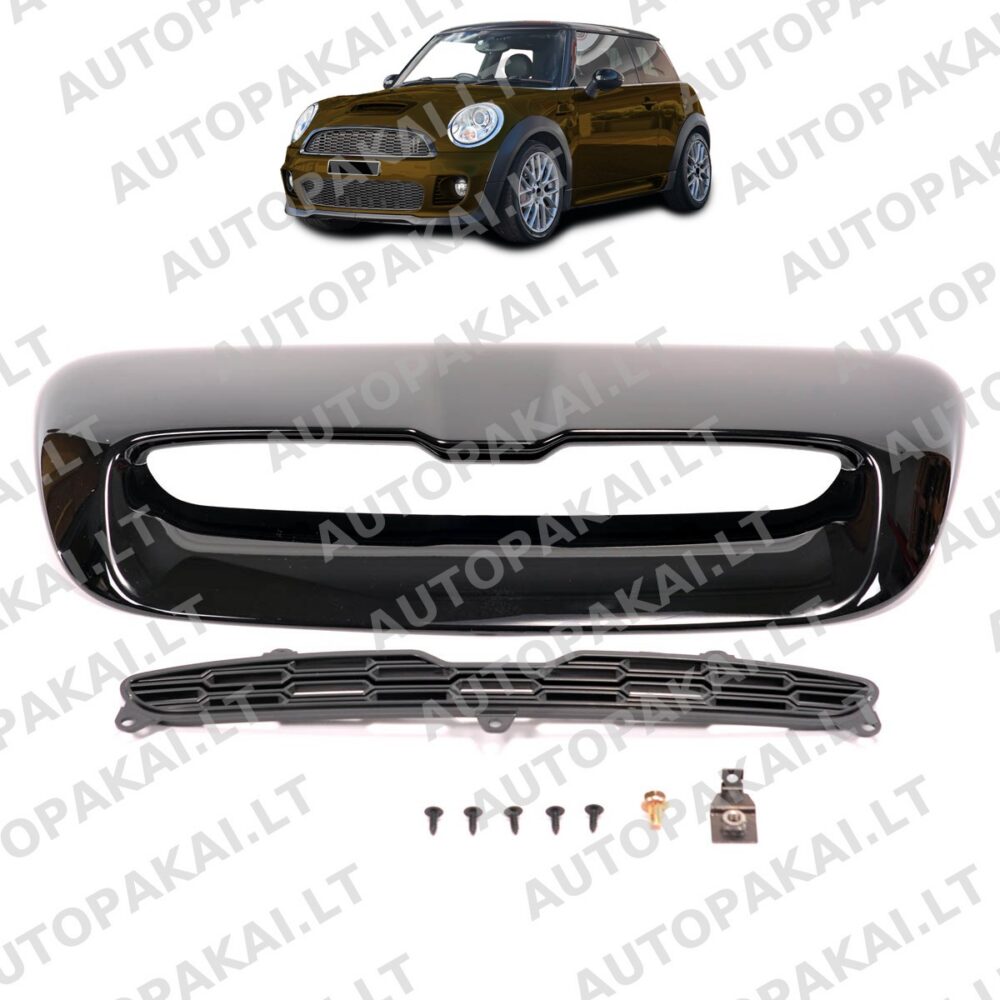 Front Bonnet Air Scoop Gloss Black suitable for MINI Cooper S R56 06-14