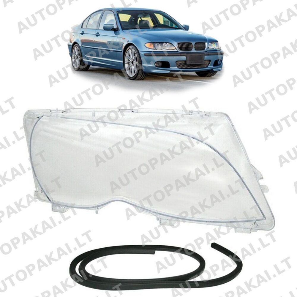 Headlight Lens Housing Wubber RIGHT for BMW 3 E46 Sedan Touring Facelift 01-05