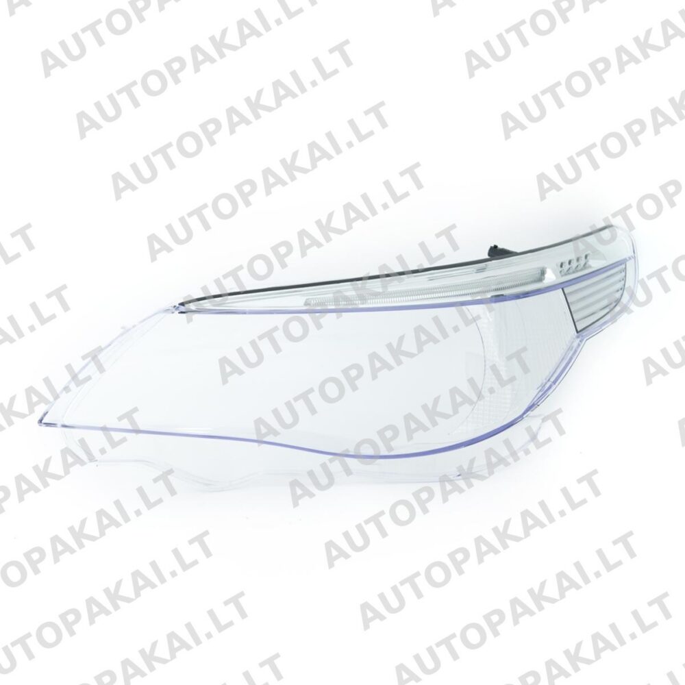 Headlight Lens LEFT for BMW 5 (E60,E61) Pre-Facelift 03-07 for Xenon