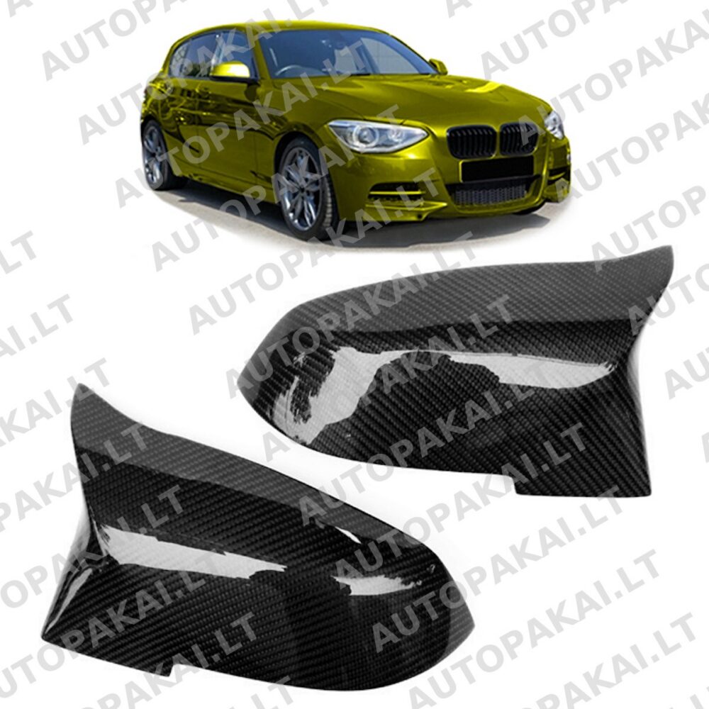 Mirror Cover Set Carbon Fiber for BMW F20,21,F22,23,F87,F30,31,F32,33,36 12-19