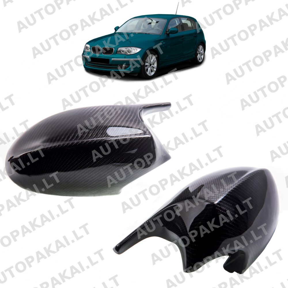 Side Mirror Cover Set Carbon Fiber for BMW E81,82,87,88,E90,91,92,93 05-08