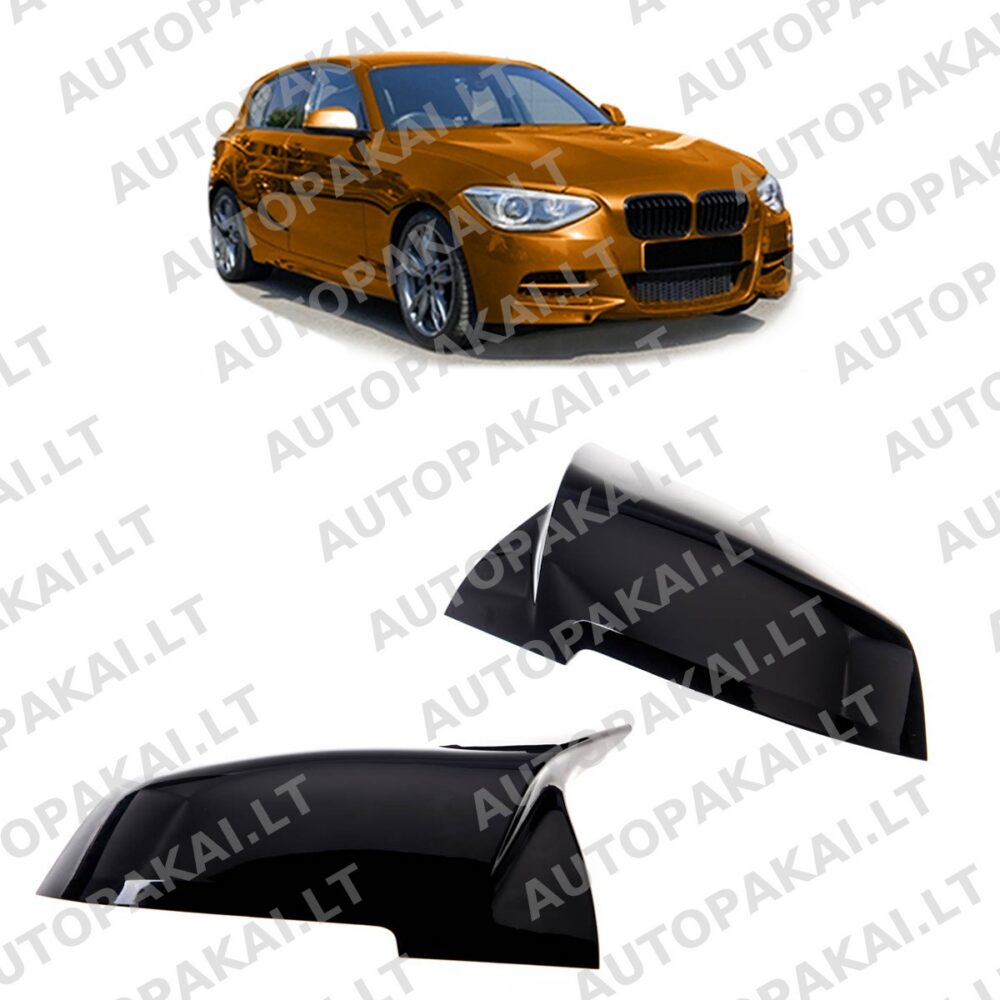 Mirror Covers Set Gloss Black fit for BMW F20,F21,F22,F23,F30,F31,F32,F33,F36