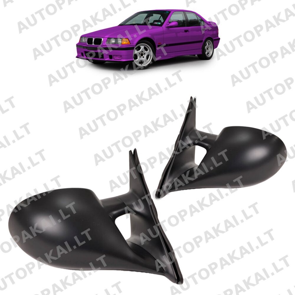 Side Mirrors Set Electric Heated fit for BMW 3 E36 Sedan Touring Compact 91-99