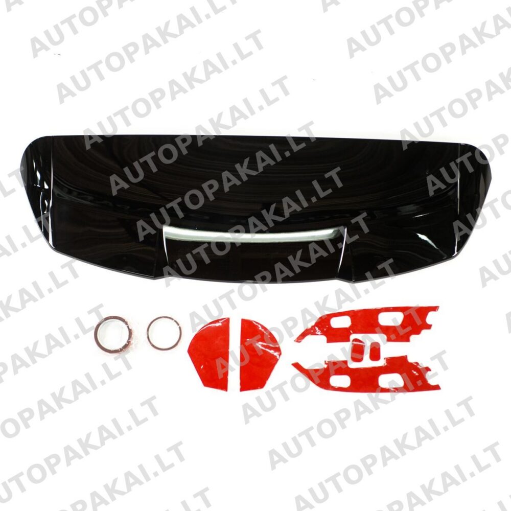 Roof Spoiler Wing Gloss Black suitable for AUDI Q8 (4M) 2019->