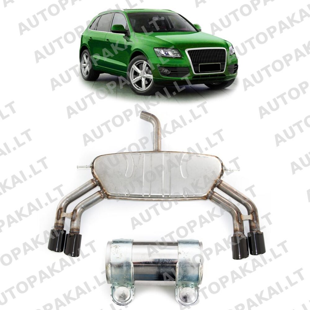 Exhaust Muffler Silencer suitable for AUDI Q5 (8R) 2009-2017