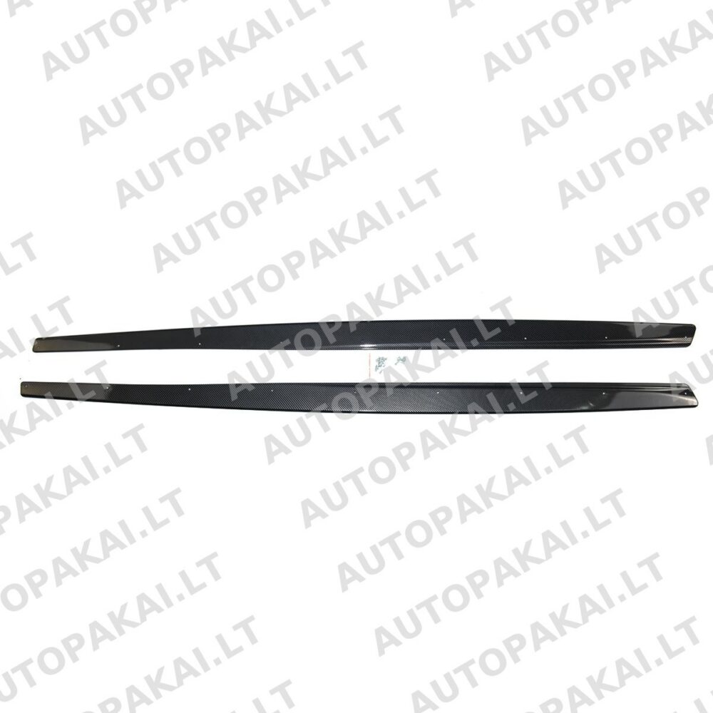Side Skirts Extensions Carbon Look for BMW M3 (F80) M4 (F83,F82) 11-18