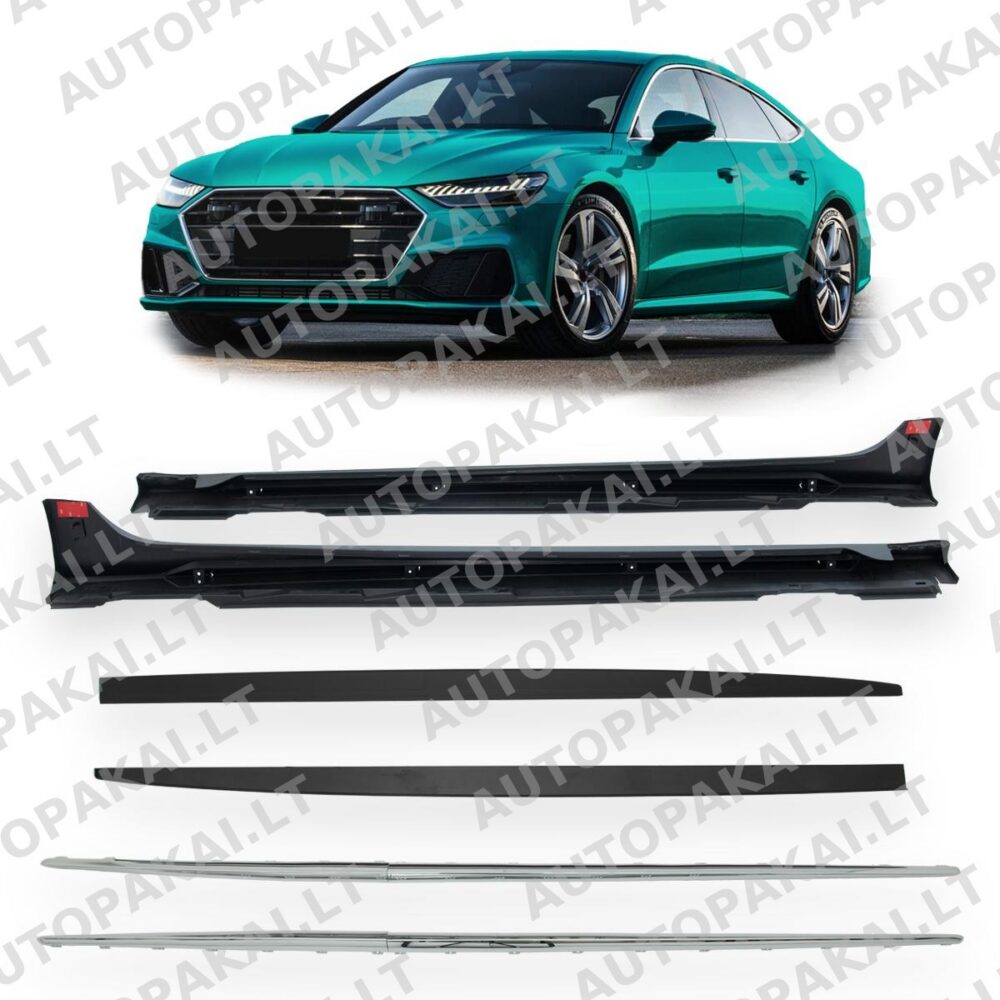 Side Skirts Set suitable for AUDI A7 4K Sportback 18-24