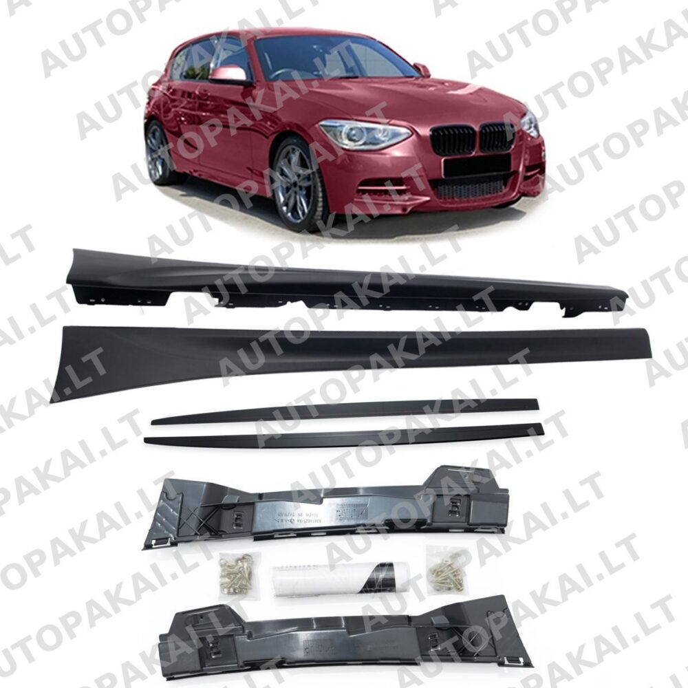 Side Skirts Set suitable for BMW 1 (F20) Hatchback 2011-2019