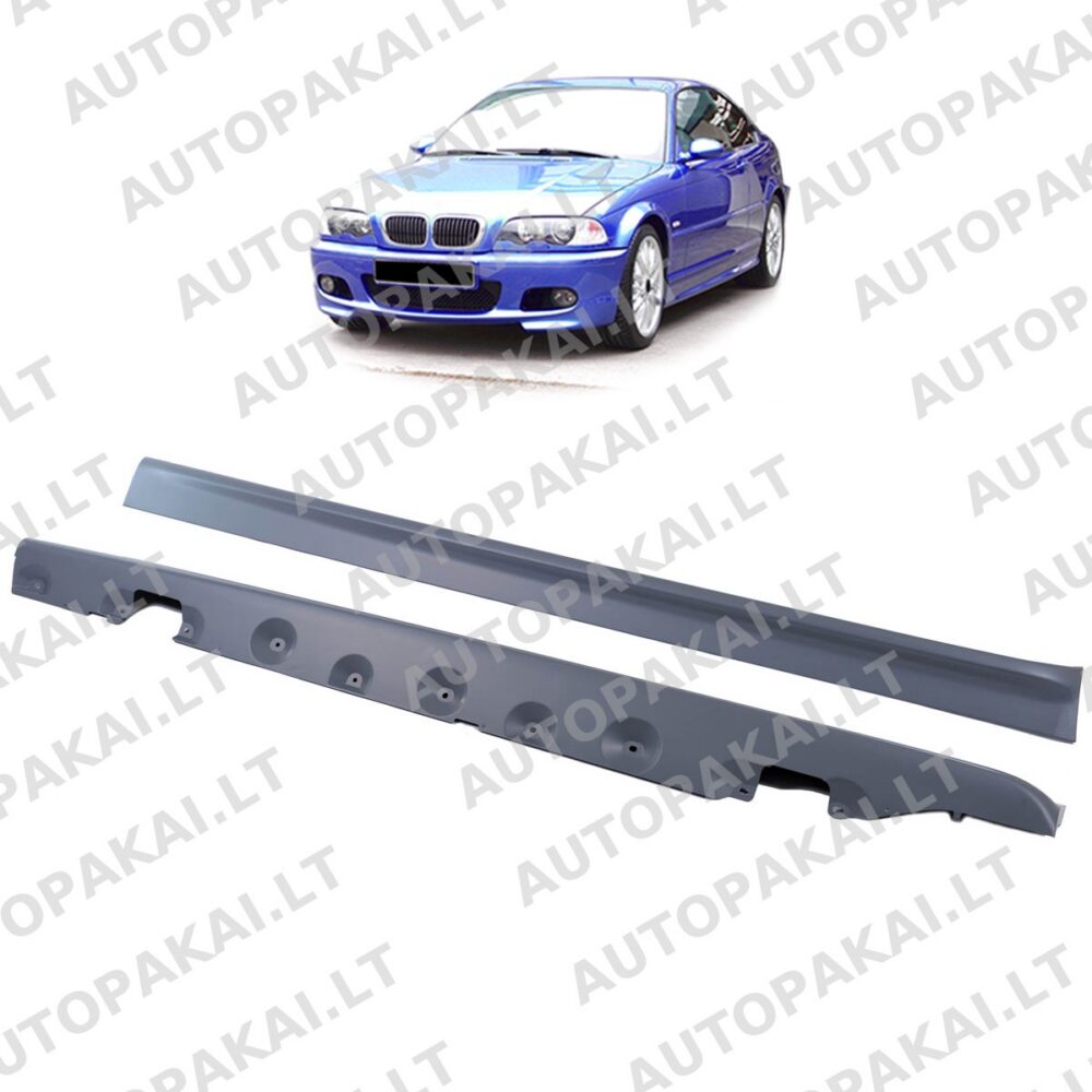 Side Skirts Set suitable for BMW 3 E46 Coupe Cabrio 99-06