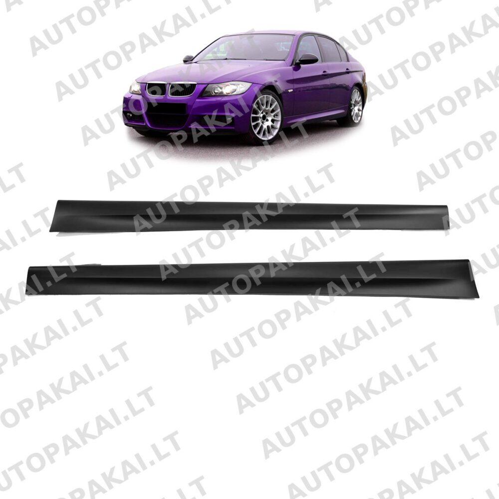 Side Skirts Set suitable for BMW 3-Series E90, E91 Sedan Touring 05-11