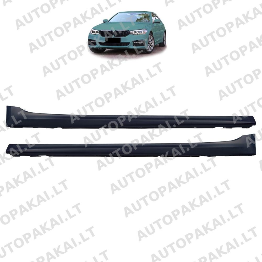 Side Skirts Set suitable for BMW 5-Series G30, G31 Sedan Touring 16-23