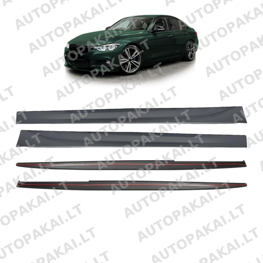 Side Skirts Set suitable for BMW 3 (F30) Sedan (F31) Touring 2011-2018