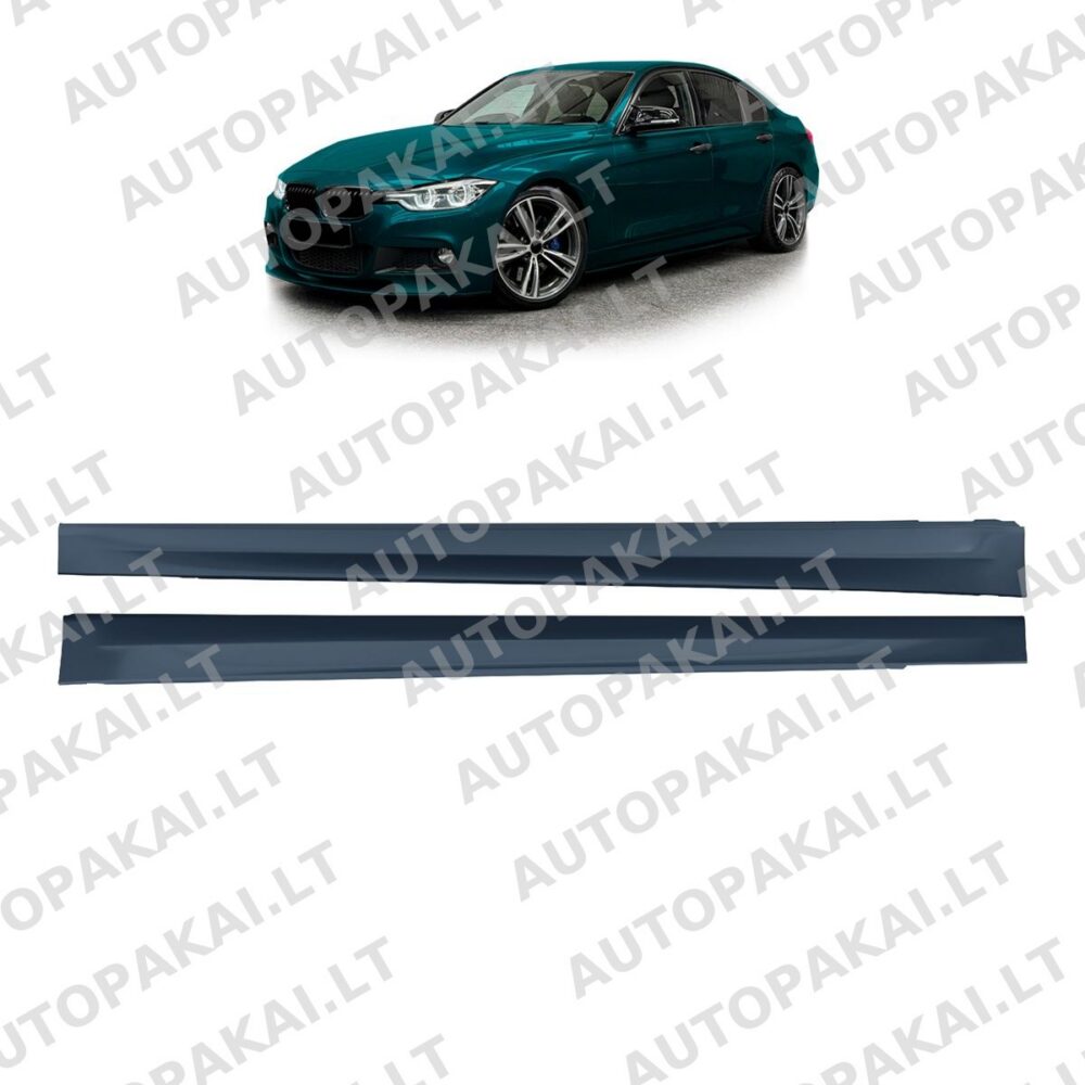 Šoninių slenksčių komplektas, tinkantis BMW 3 F30, F31 Sedan Touring 11-18