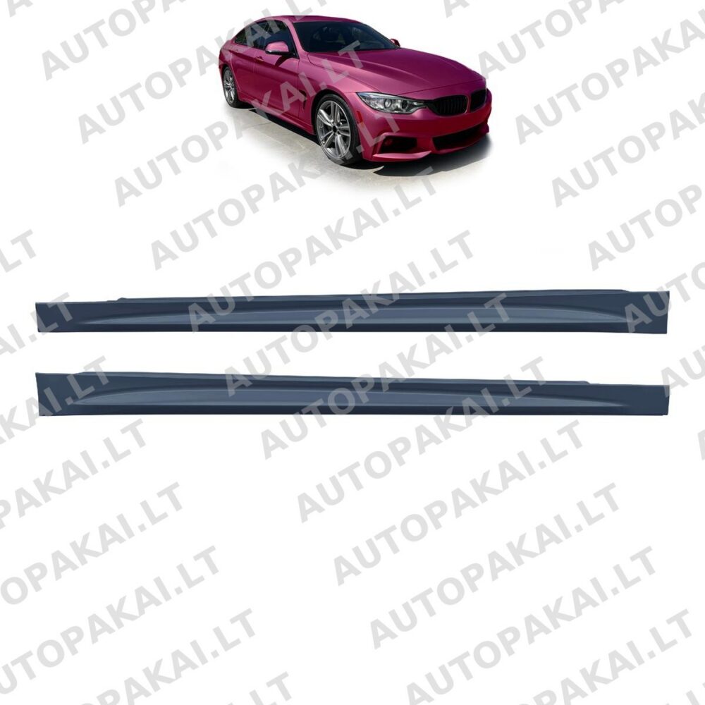 Side Skirts Set suitable for BMW 4-Series F36 Gran Coupe 14-21