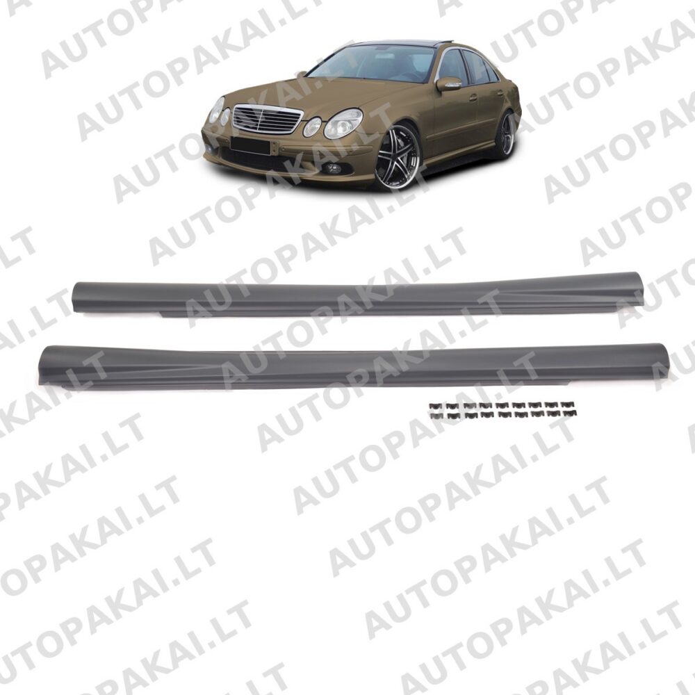 Side Skirts Set suitable for MERCEDES E-Class W211 Sedan T-Modell 02-09