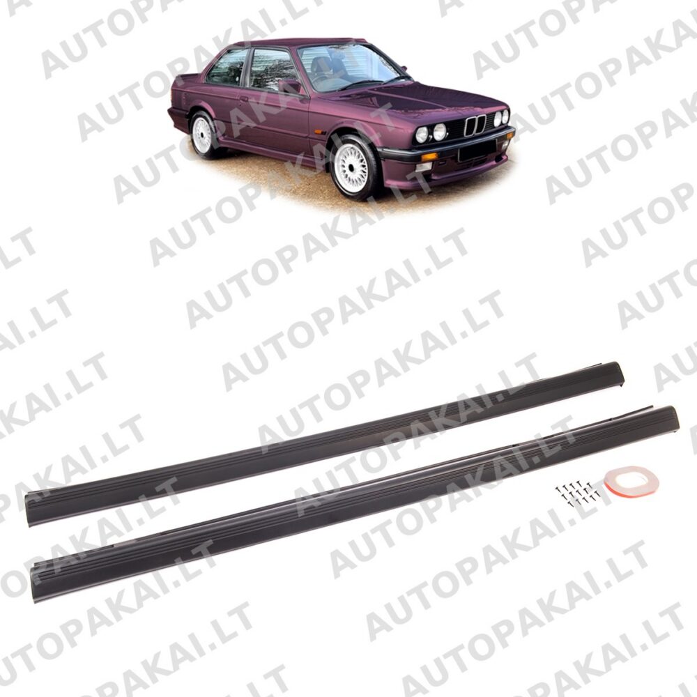 Side Skirts Set suitable for BMW 3 E30 Sedan Coupe 1982-92