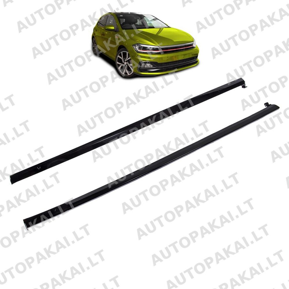 Side Skirts Set suitable for VW POLO VI (AW) 2017-2020