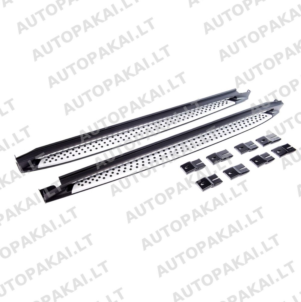 Alu Side Steps Running Boards suitable for HYUNDAI TUCSON (TL, TLE) 2016->
