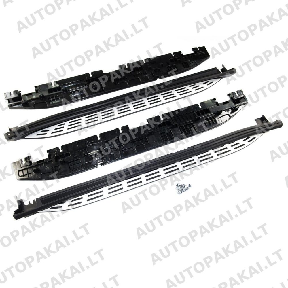 Alu Side Steps Running Boards suitable for MERCEDES GL-Class (X164) 2006-2012