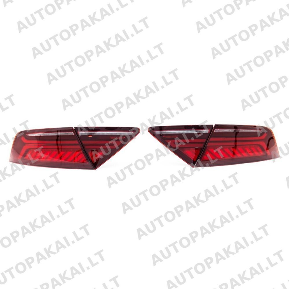 Full LED Taillights dark red suitable for Audi A7 C7 4G 2010-2014