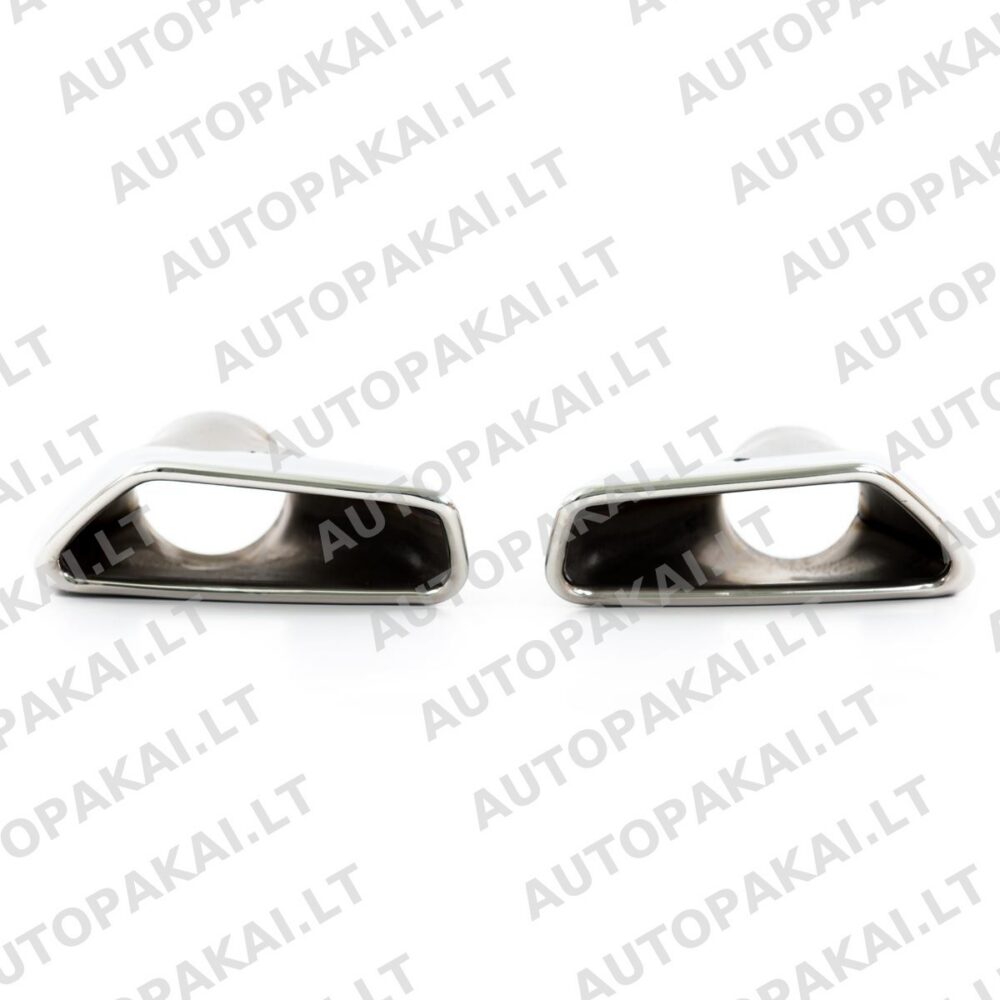 Chromuoti išmetimo vamzdžiai, tinkantys BMW 5 G30, G31 Sedan Touring 16-23 540i